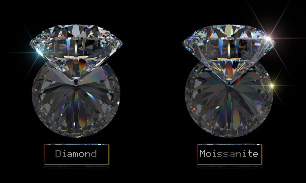 moissanite vs diamond