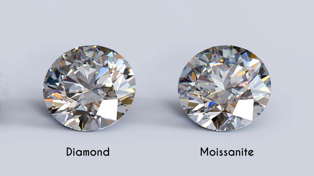 Moissainite vs diamond
