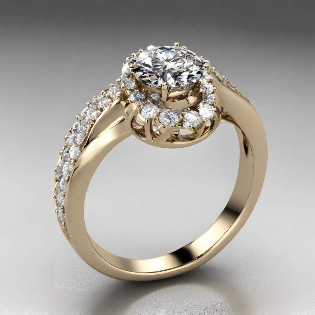 cincin moissanite