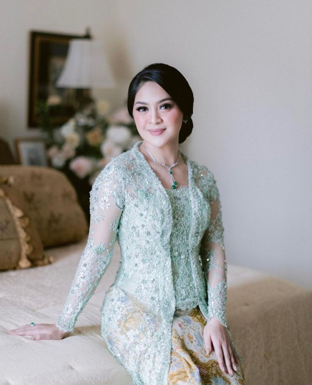 Warna kebaya pastel mint