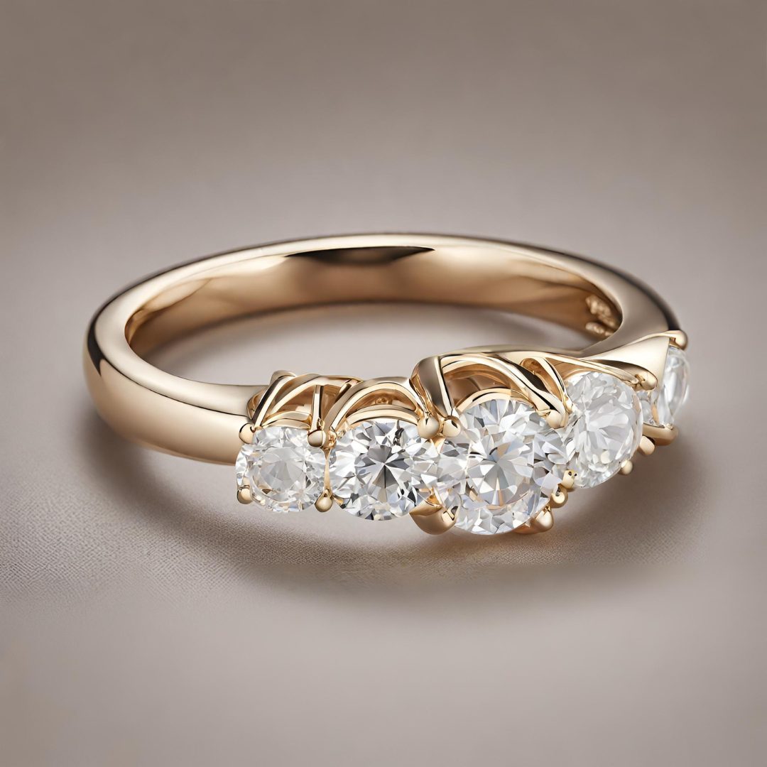Model cincin emas mewah