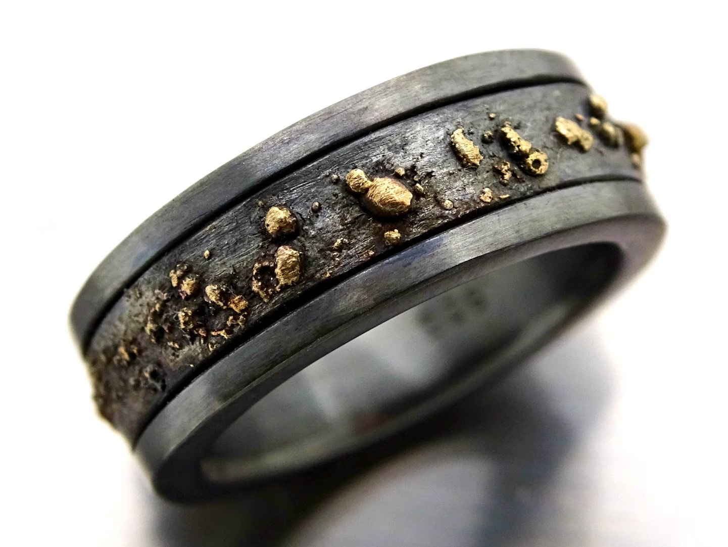 black gold ring