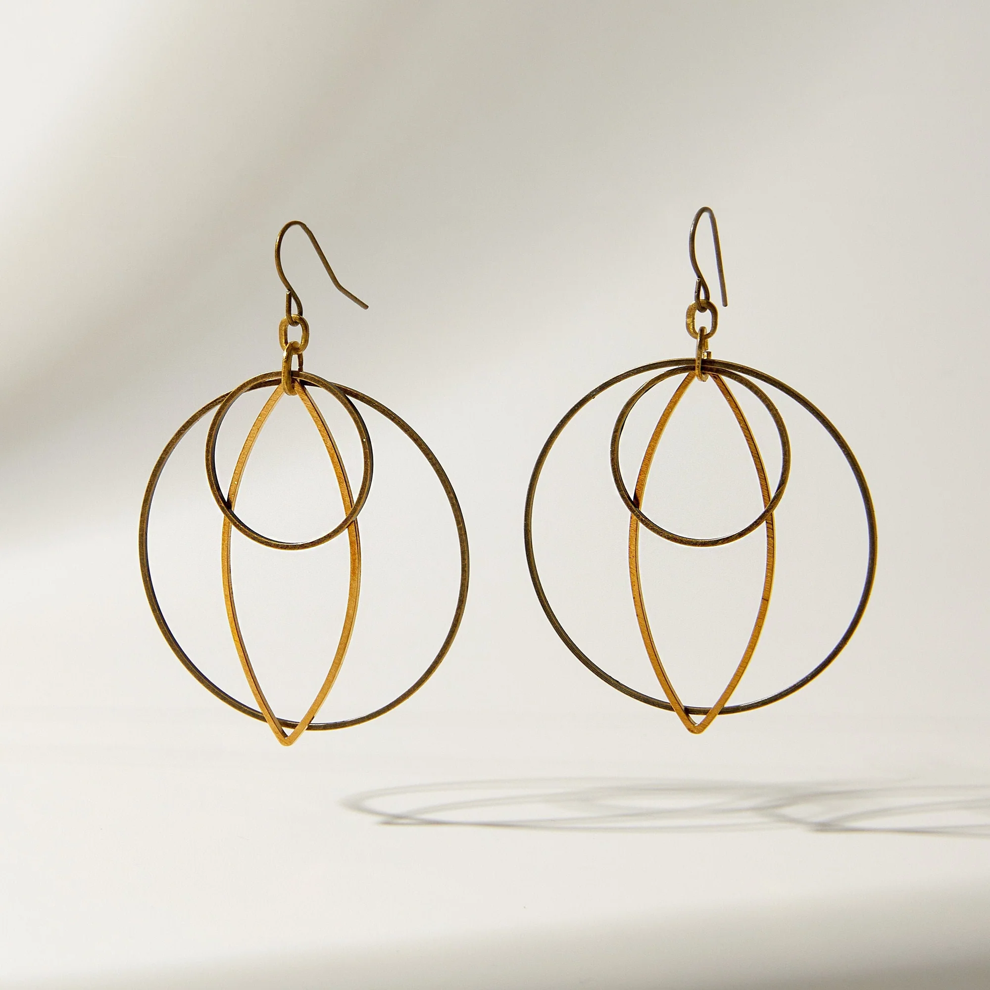 Geometric Hoop Earrings