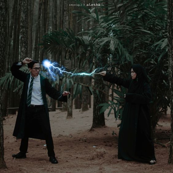 ide prewedding tema harry potter