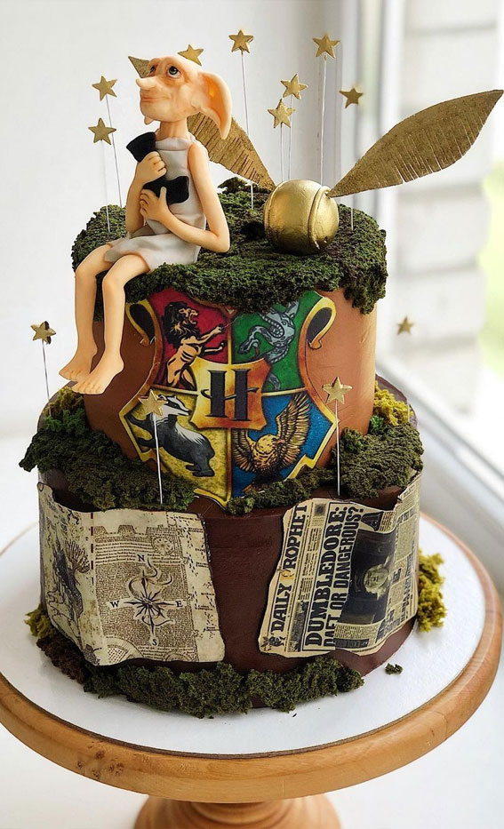 Kue pernikahan Harry Potter