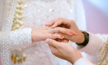Cincin kawin emas berlian