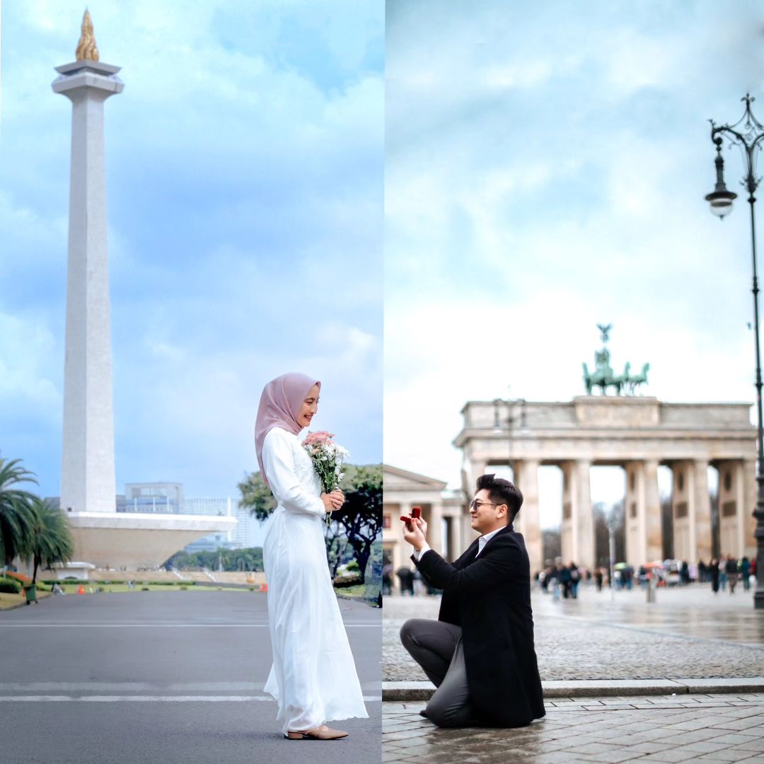 ide prewedding couple LDR