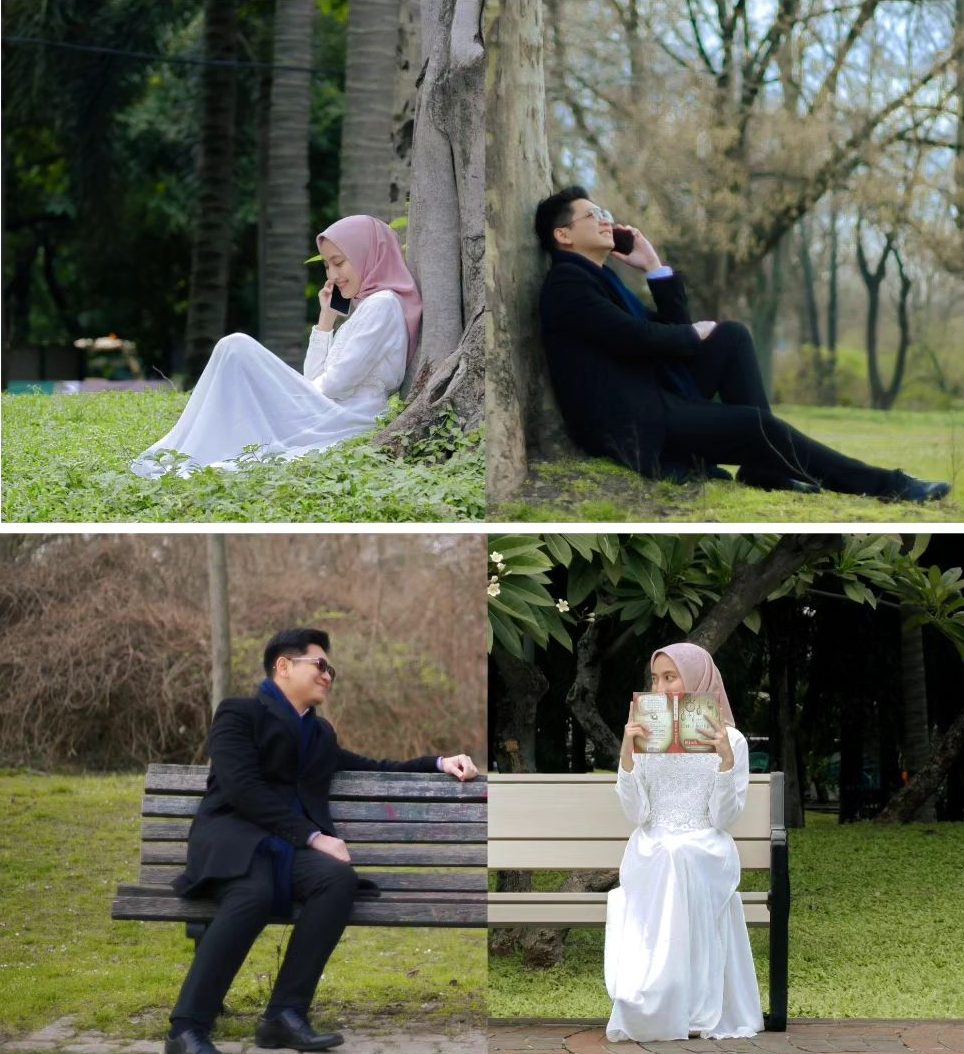 ide foto prewedding pasangan ldr