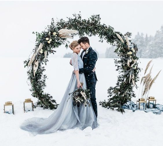 Foto Prewedding tema Frozen