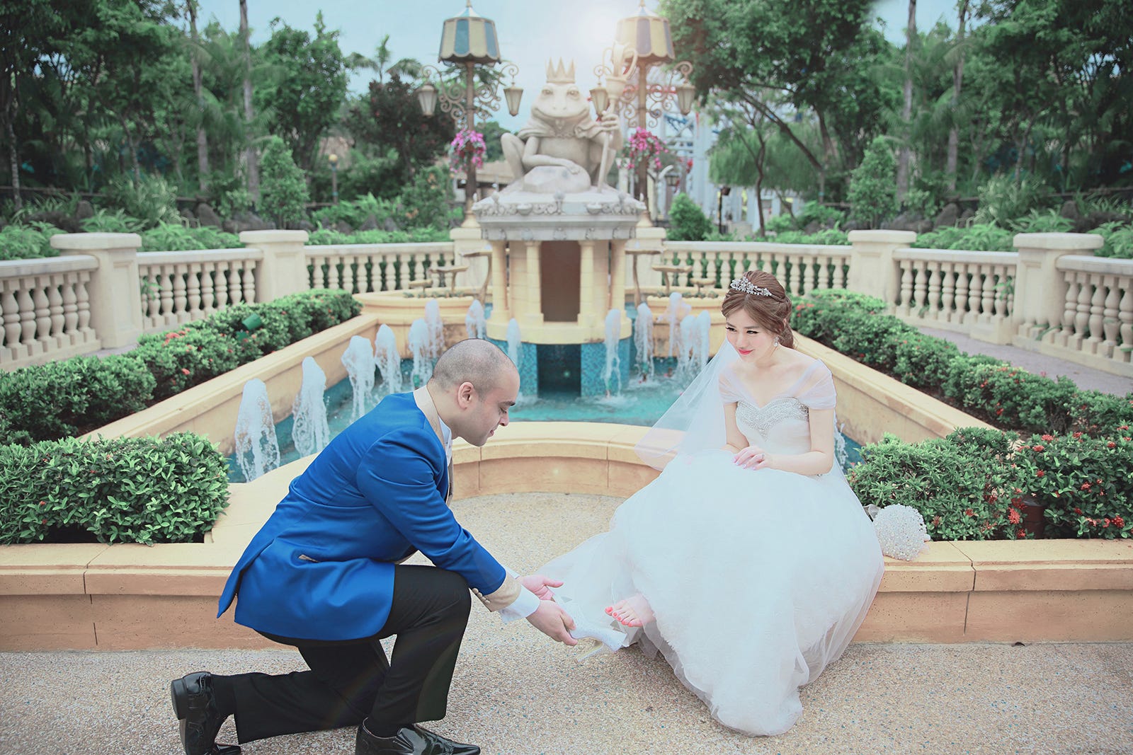 Tema prewedding Cinderella