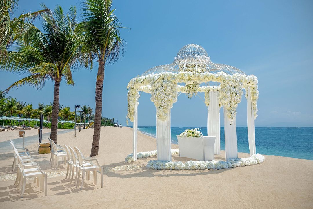 Wedding venue outdoor pantai di Bali