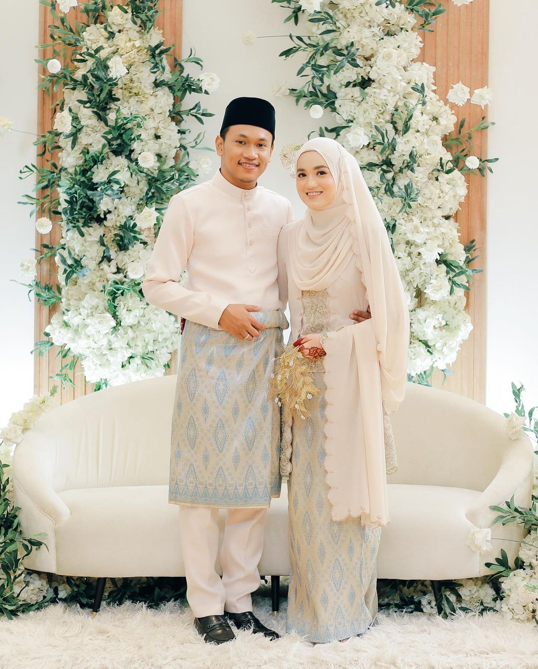 baju kurung melayu untuk akad nikah