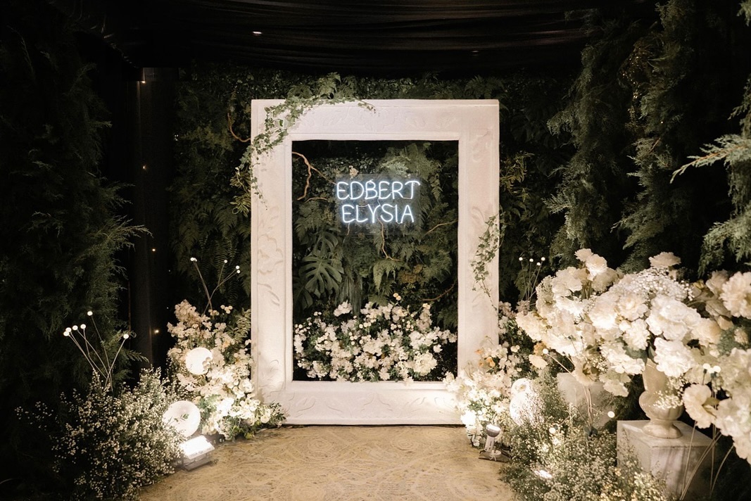 tema garden wedding indoor