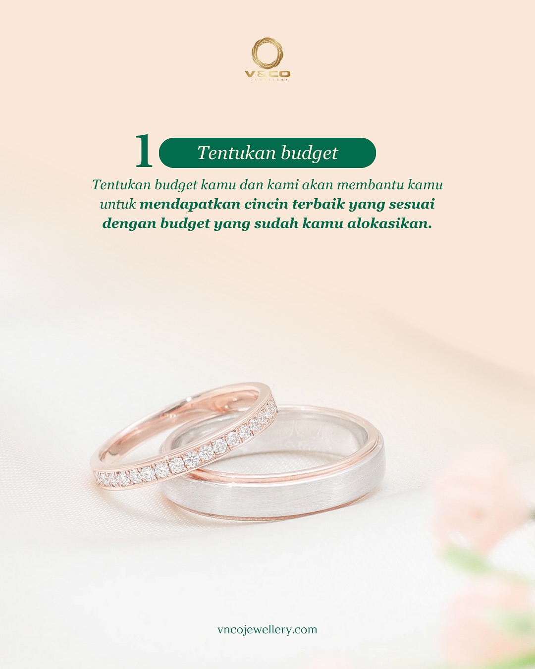 cara memesan cincin custom