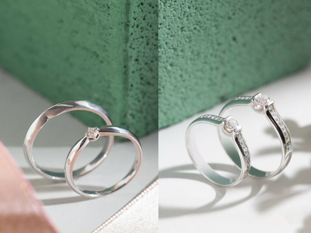 Cincin Tunangan Simpel vs Mewah