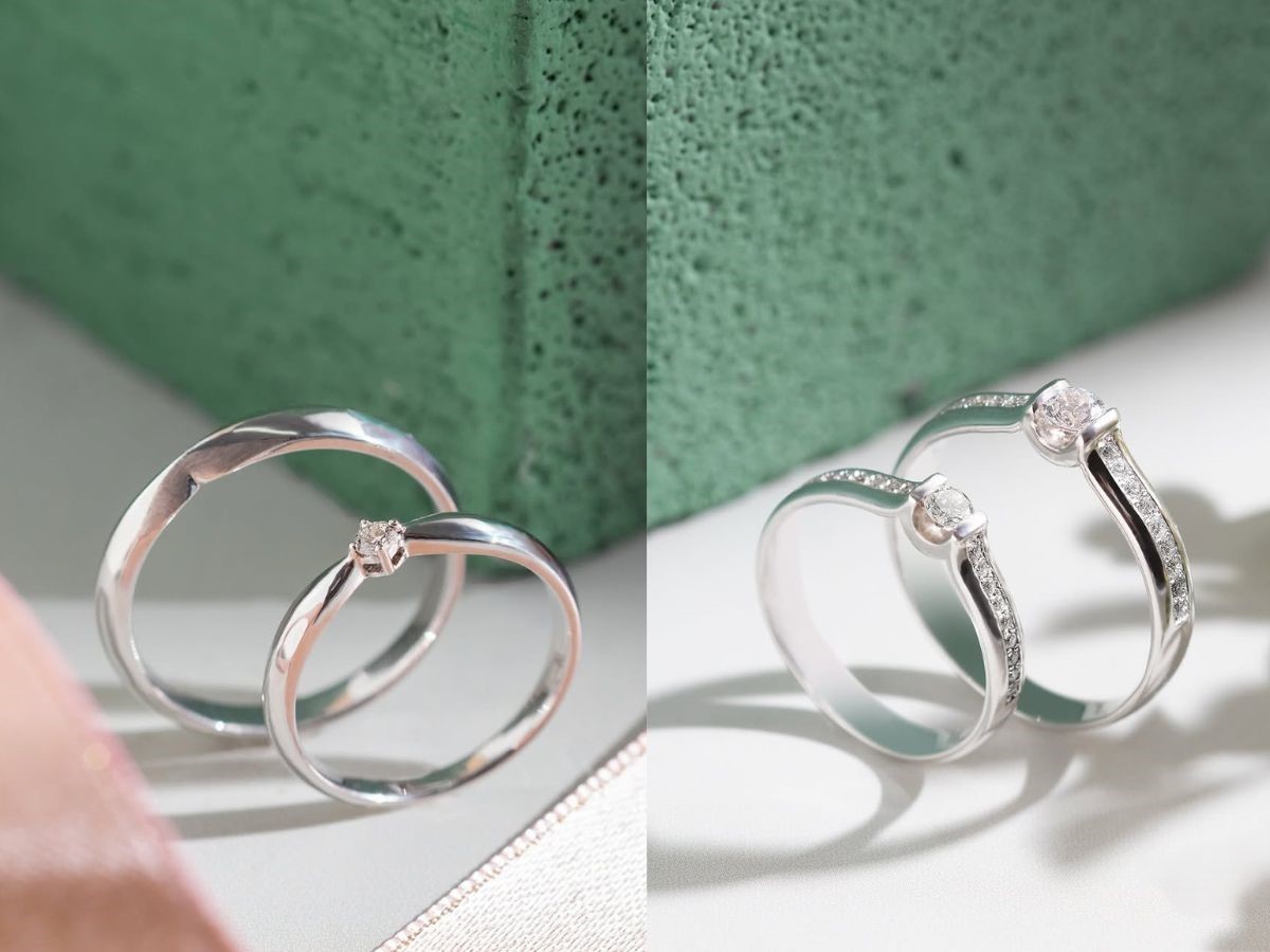 Cincin Tunangan Simpel vs Mewah