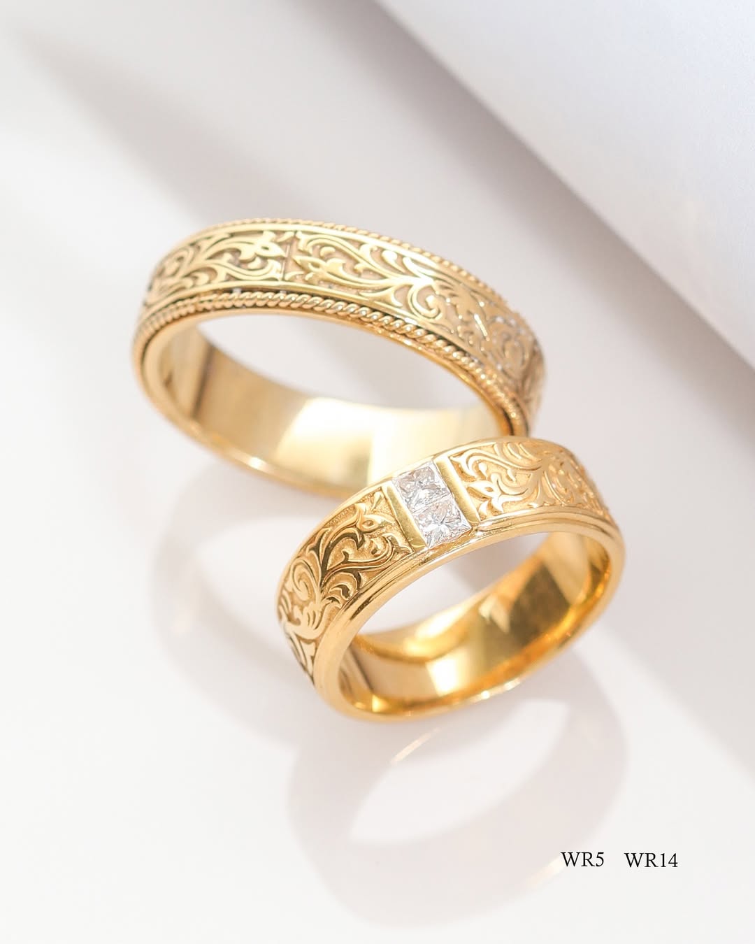 Model cincin batik berlian