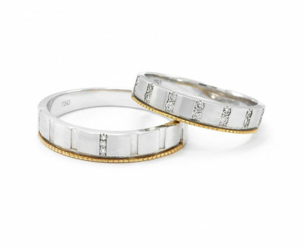 cincin two tones couple