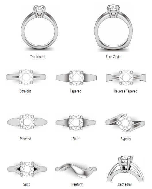anatomi cincin bagian-bagiannya