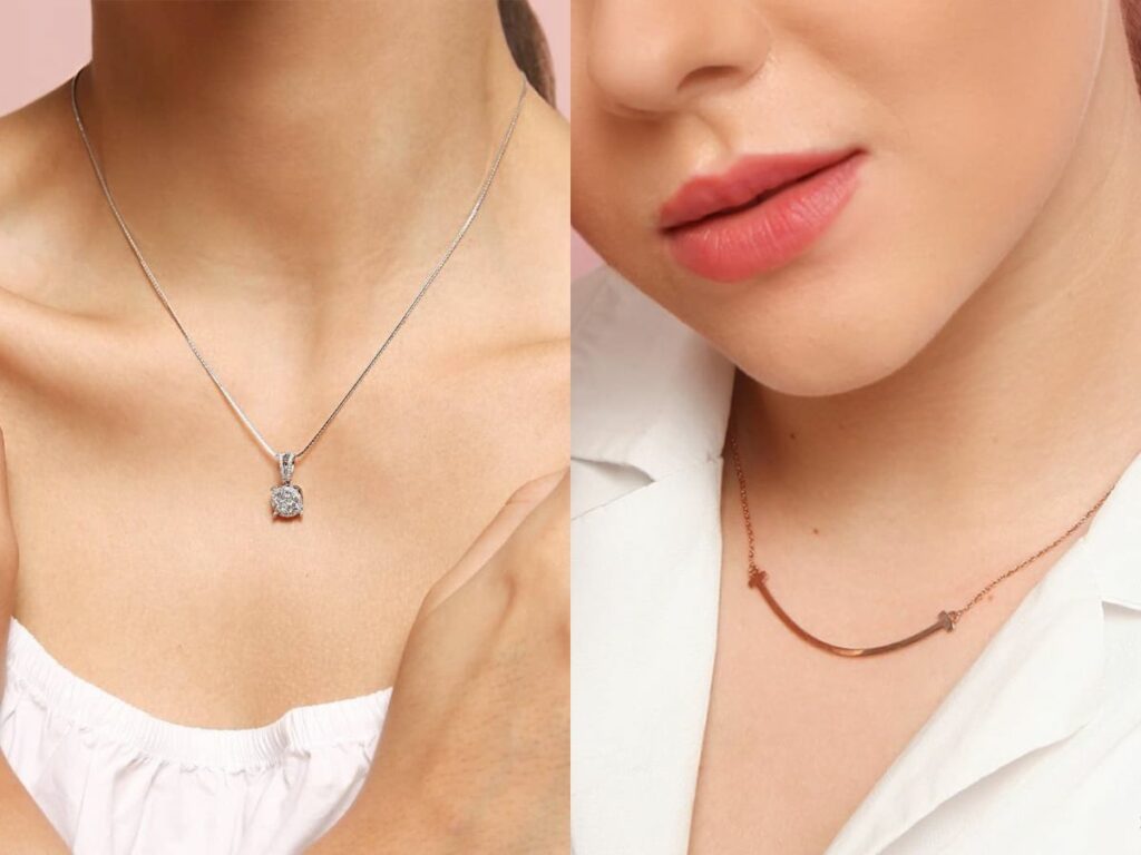 Kalung Berlian vs Kalung Emas: Mana yang Cocok Buat Gaya Kamu