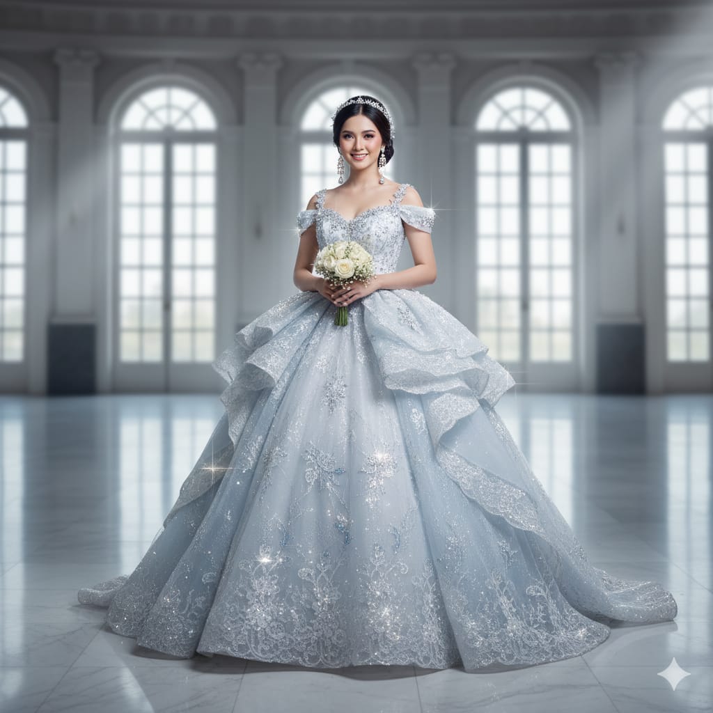 model anting princess cinderella