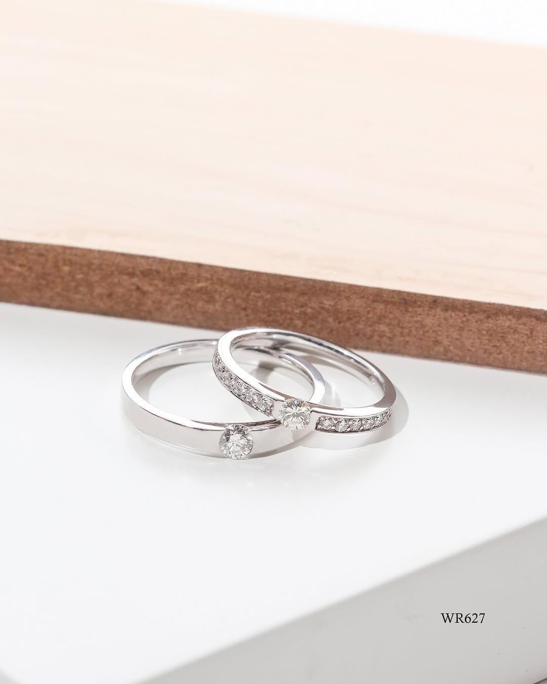 cincin kawin emas putih 18k