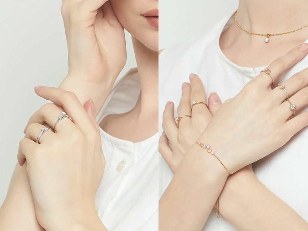 Emas Putih atau Rose Gold untuk Cool Undertone?