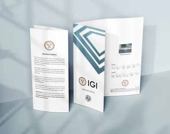 sertifikat berlian asli IGI