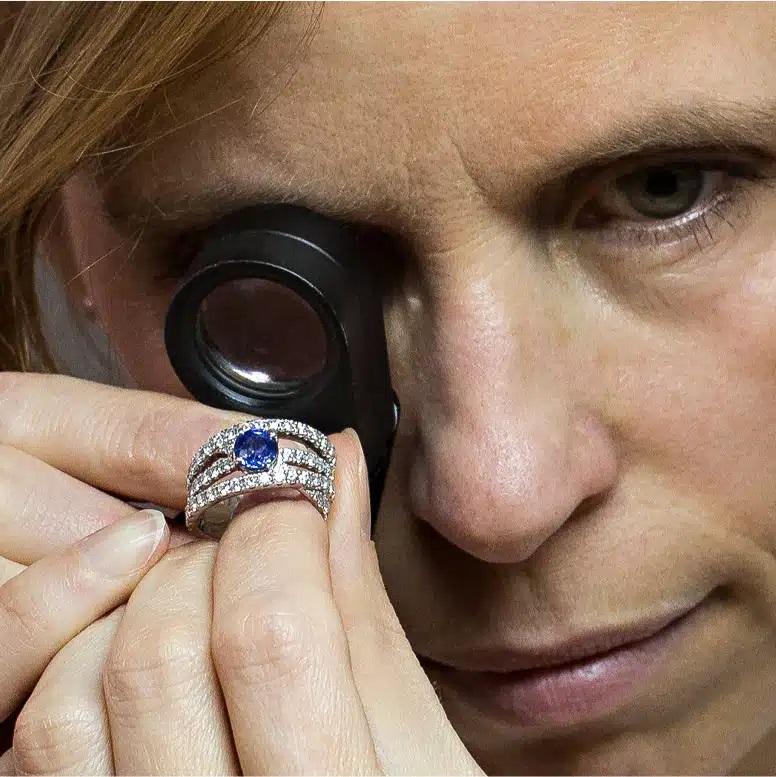 Verifikasi keaslian berlian IGI