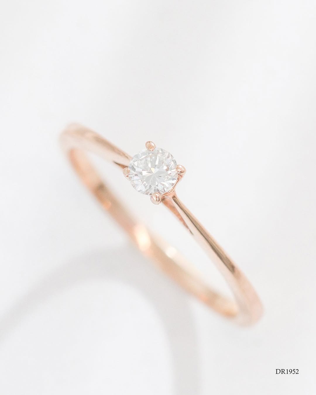 cincin berlian round cut