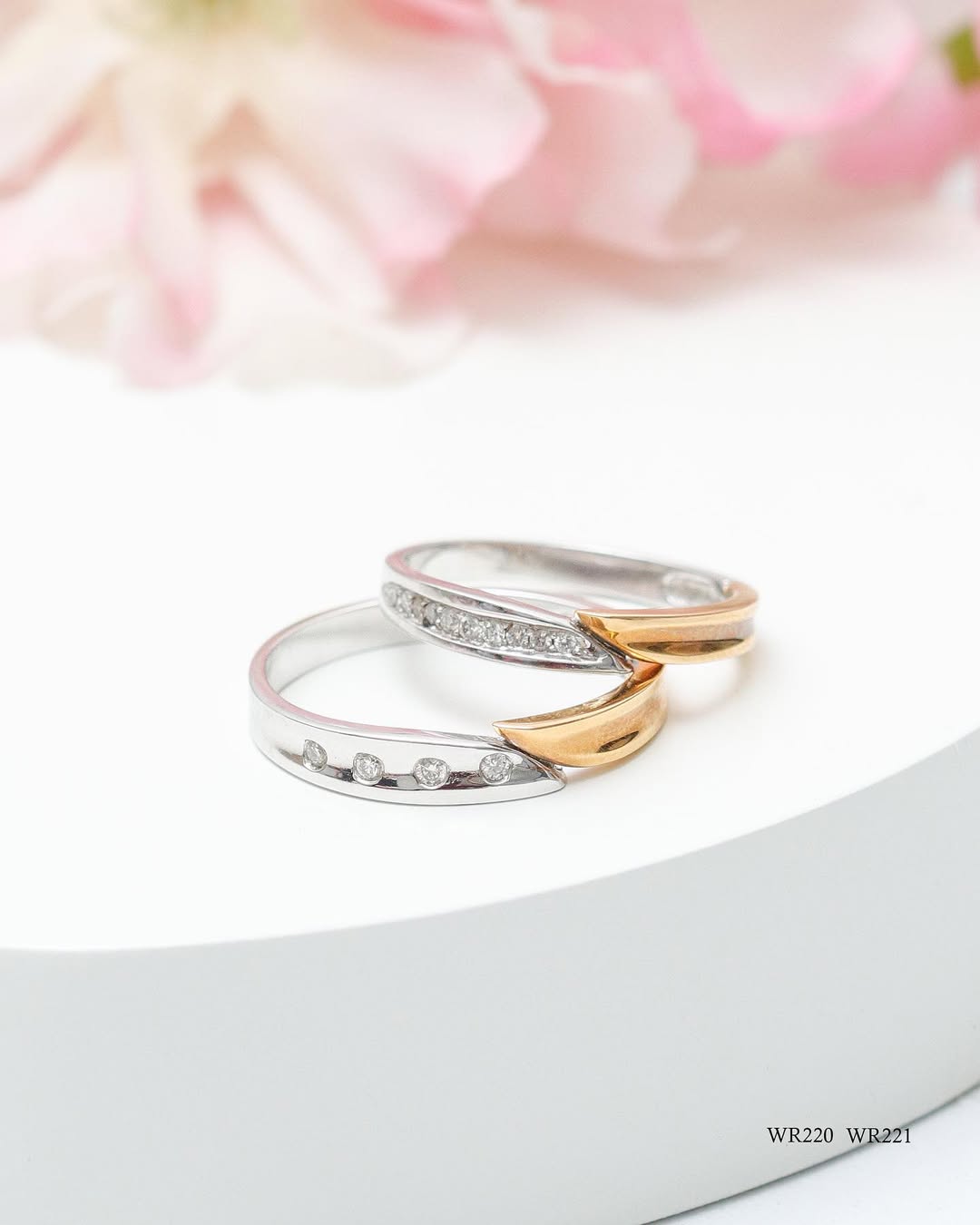 cincin nikah dua warna