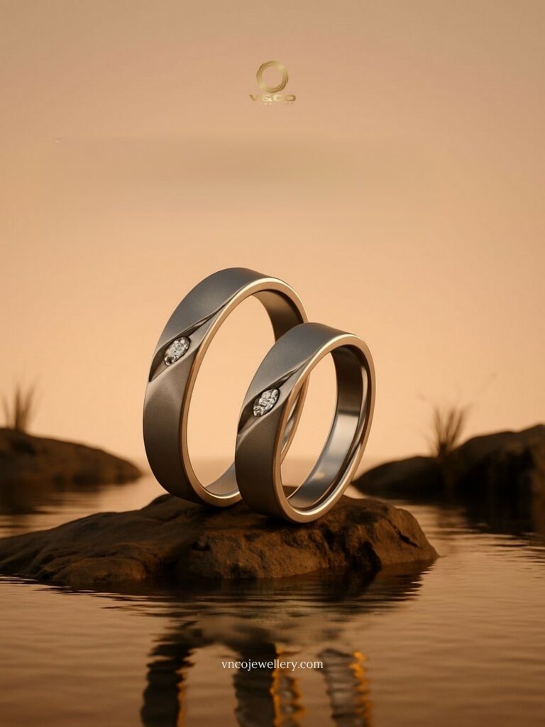 cincin nikah simple elegan