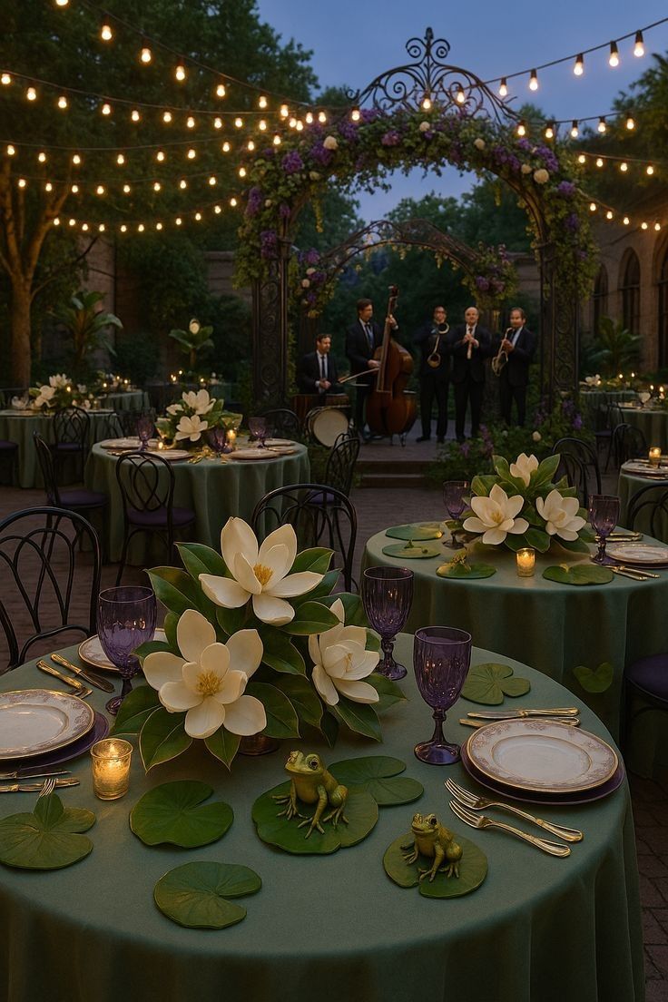 tema wedding ala disney princess tiana 