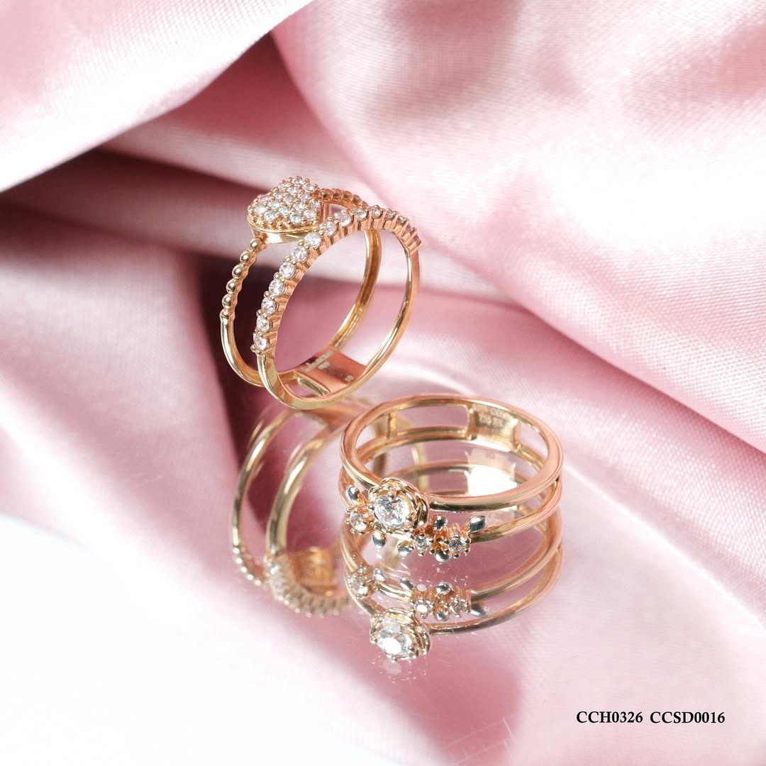 cincin emas mewah statement