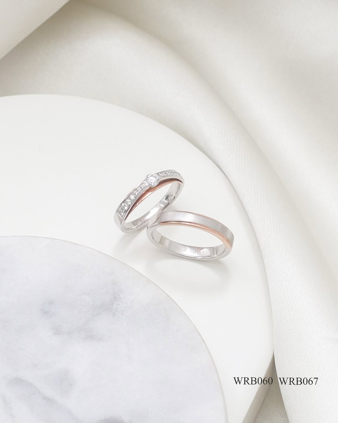 cincin nikah dua warna emas berlian