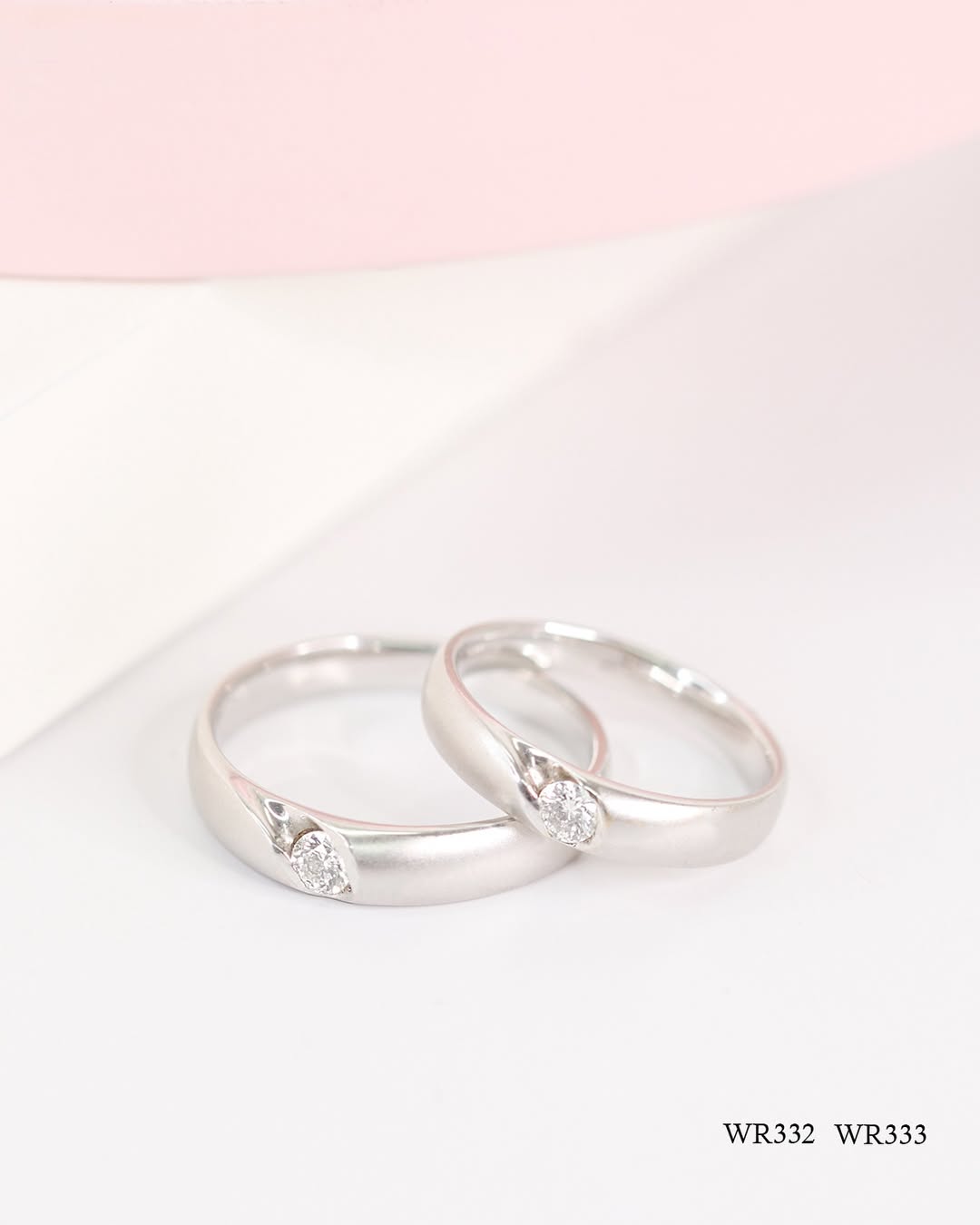 cincin nikah couple platinum palladium emas putih