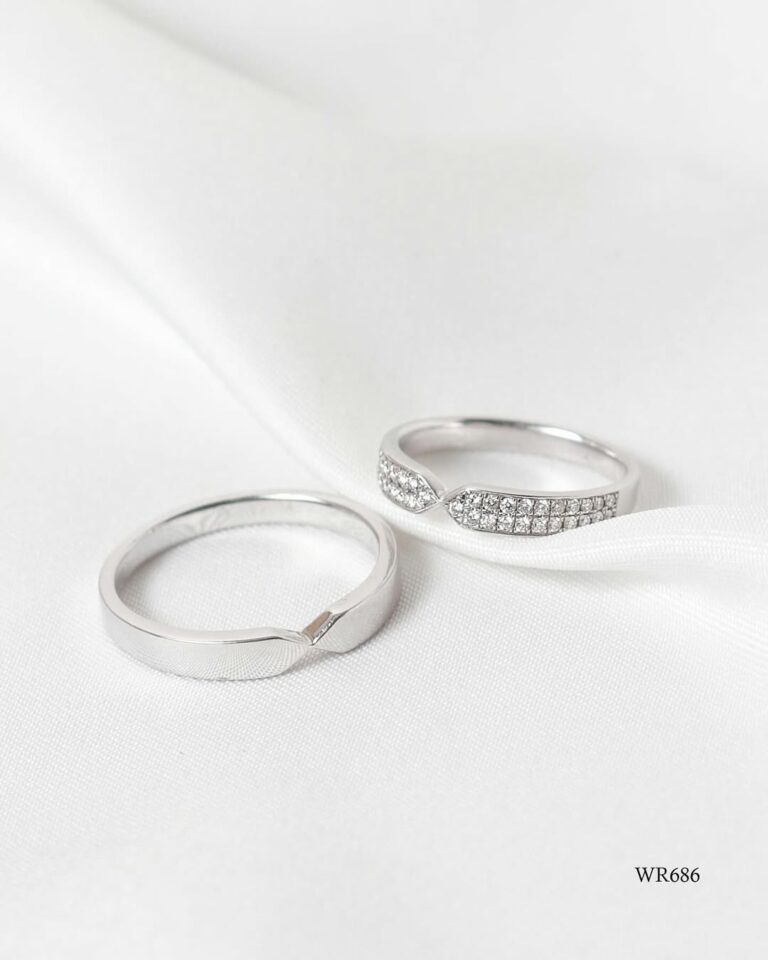 cincin nikah couple emas putih