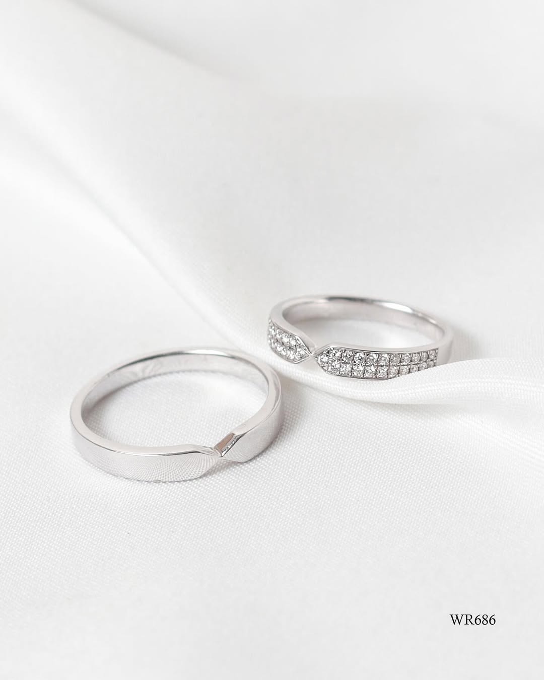 cincin nikah couple emas putih