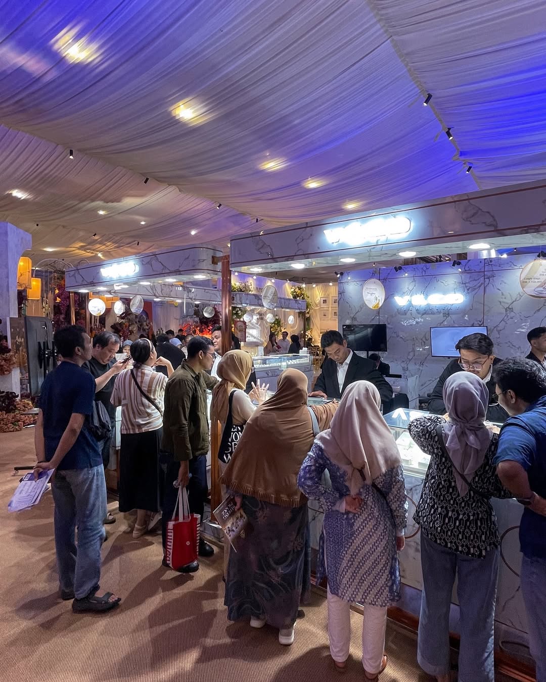 booth V&Co Jewellery di pameran WeddingMarket Fair