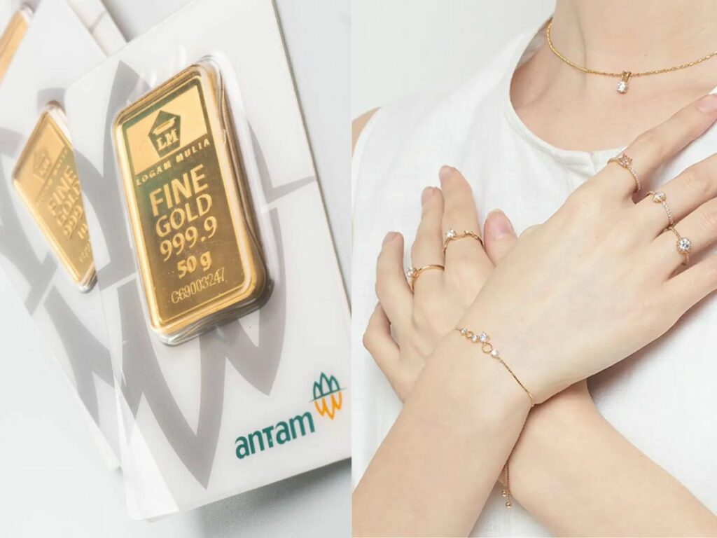 Nabung Emas Batangan vs Beli Perhiasan
