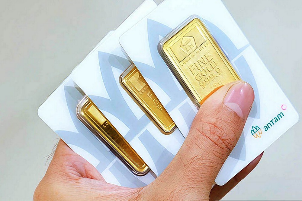 emas antam emas batangan