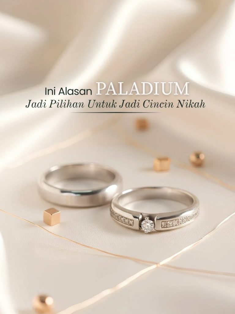 Ini Alasan Paladium Jadi Pilihan untuk Cincin Nikah Modern