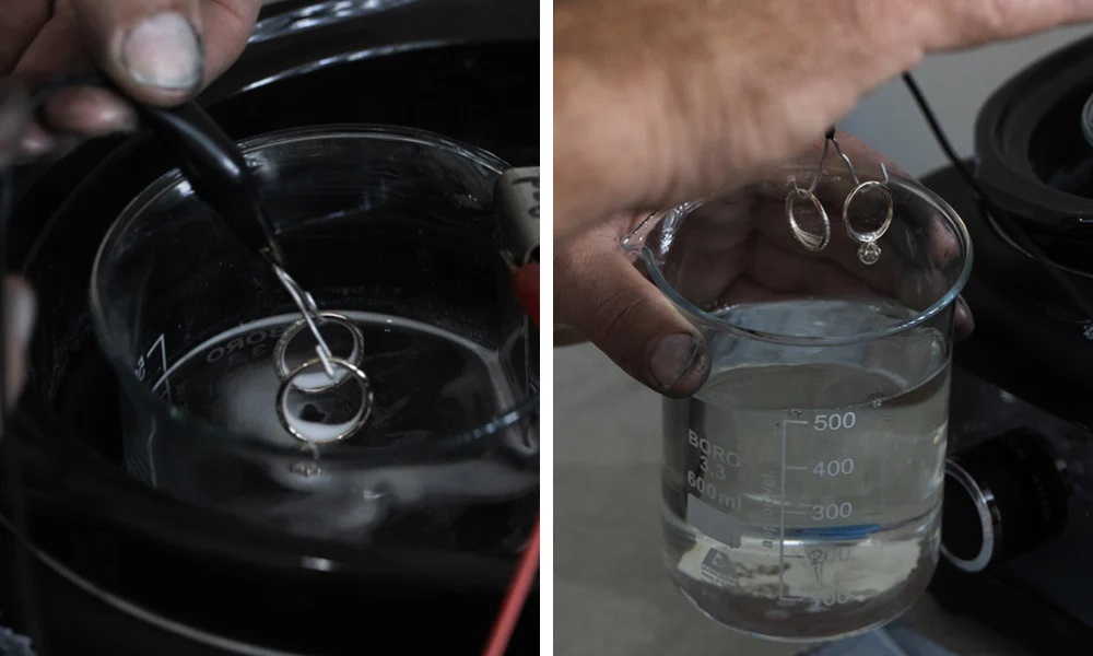 pelapisan rhodium untuk perhiasan