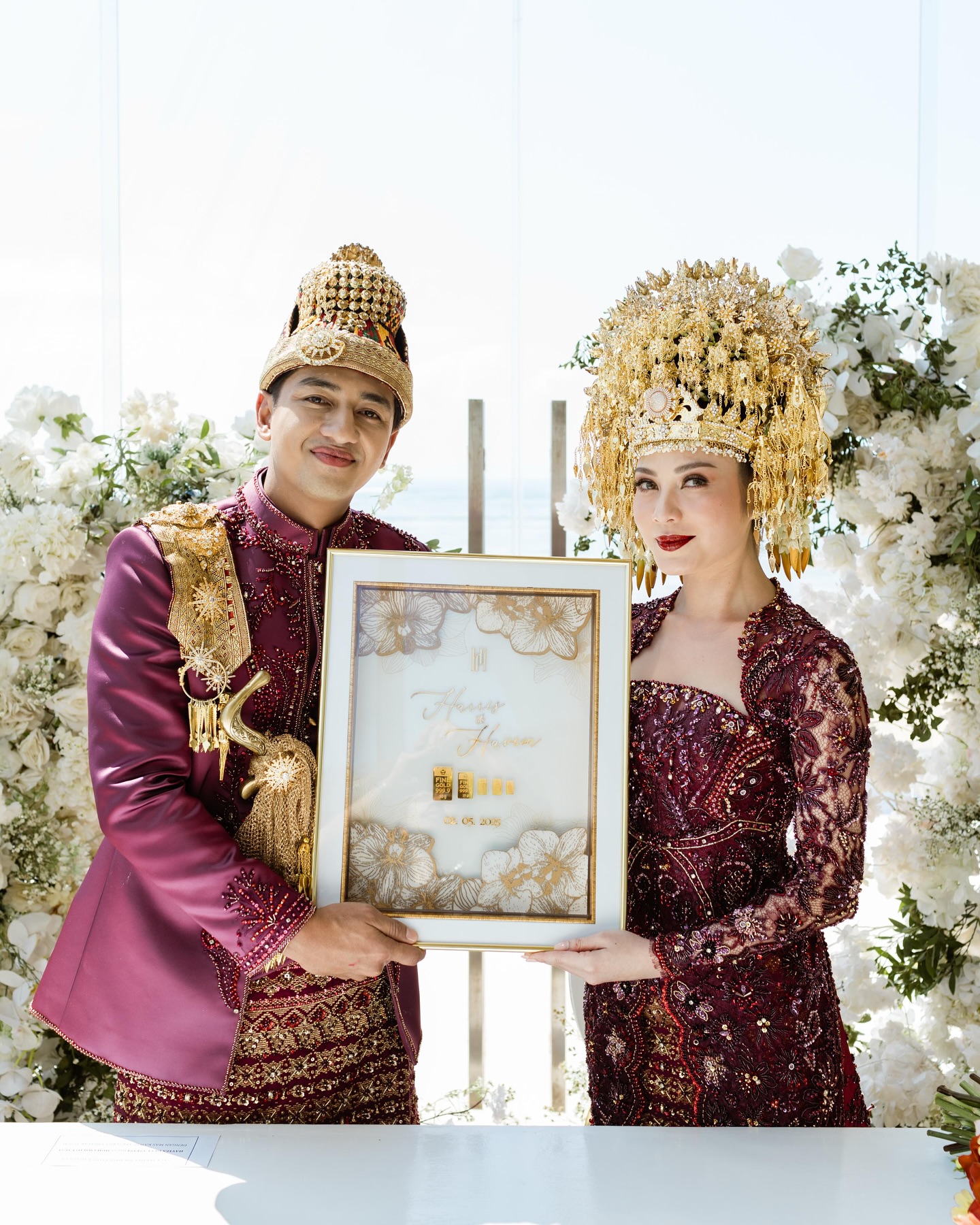 mahar pernikahan logam mulia