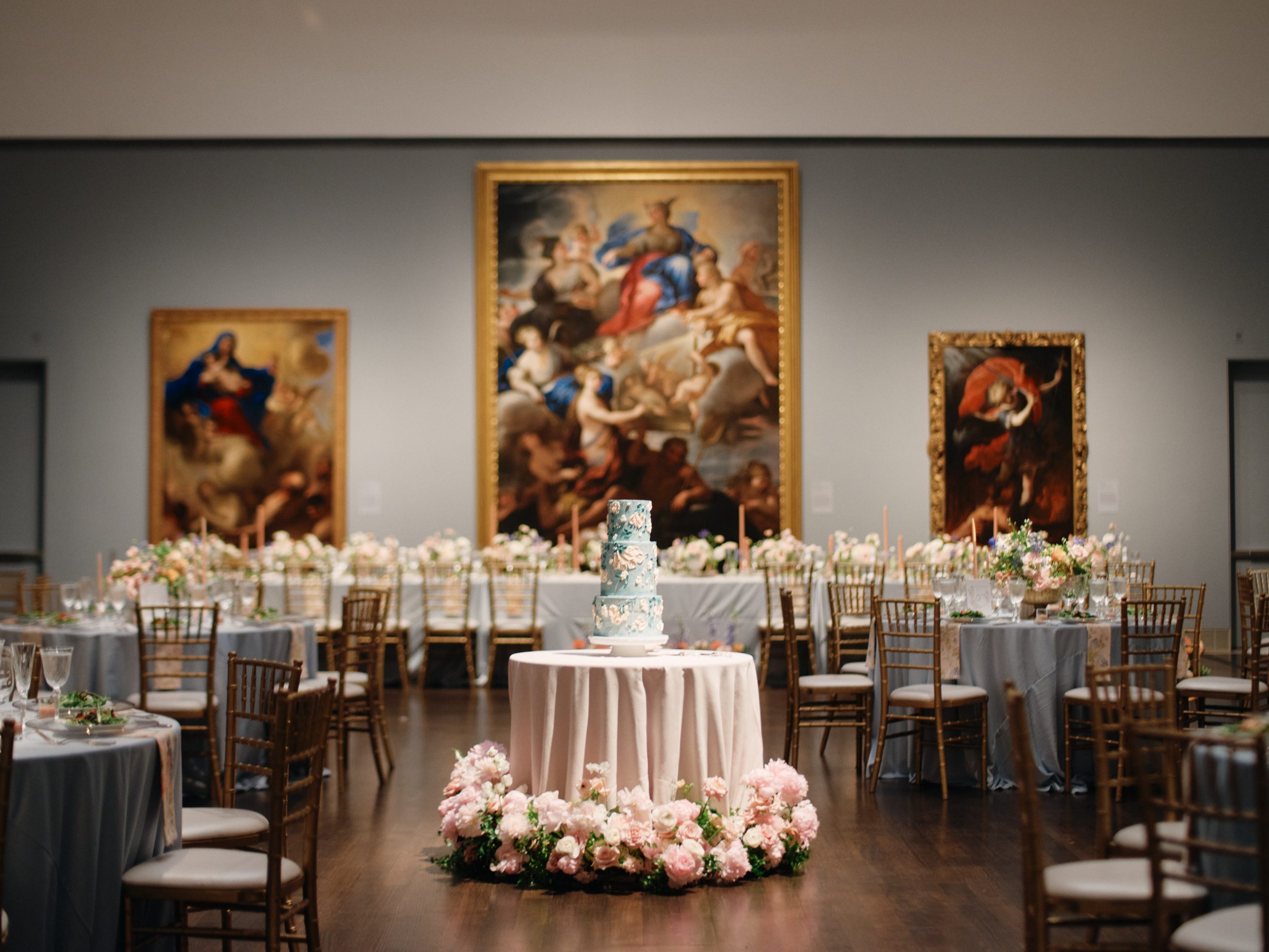 art museum wedding decoration