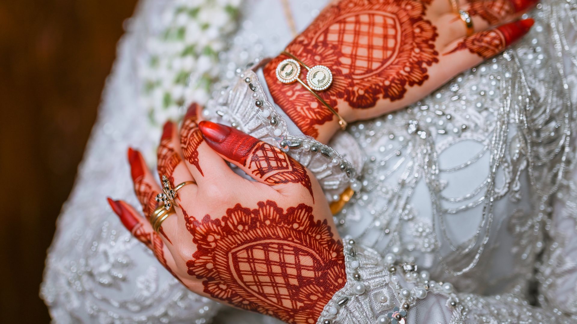 henna pengantin tradisional