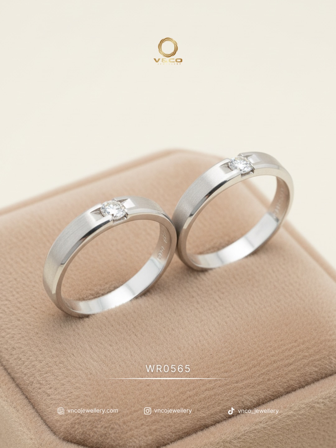 cincin nikah minimalis elegan