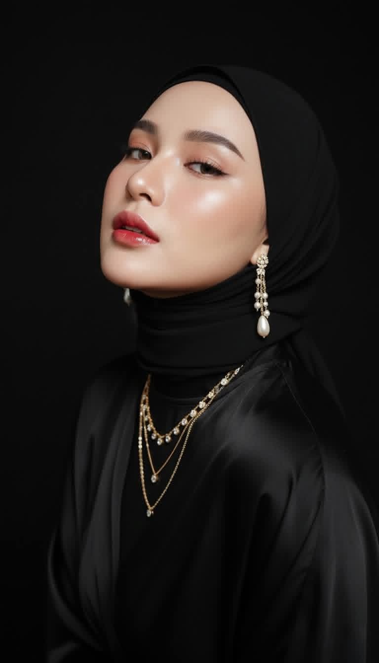 anting yang cocok untuk hijab